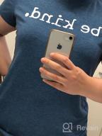 img 1 attached to Spread Positivity With Our Be Kind Women'S Casual Inspirational Tee Shirts review by Kayla Watson