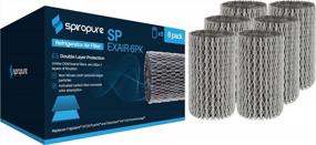 img 4 attached to SpiroPure SP-EXAIR Refrigerator Air Filter Replacement For EAF1CB, AFCB, 9917, 46-9917, 241504902, 241575002, 241504901 (Pack Of 6)