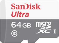 💾 sandisk ultra 64 гб microsdhc/microsdxc карта uhs-i - скорость до 48 мб/с (sdsqunb-064g-gn3mn) логотип