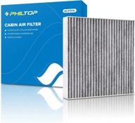 🚗 philtop acf014 cabin air filter: cr-v 2017-2021, civic 2016-2021, rdx 2019-2021, fit 2009-2020, clarity 2017-2021, insight 2010-2021, cr-z 2011-2016, tlx, hr-v logo