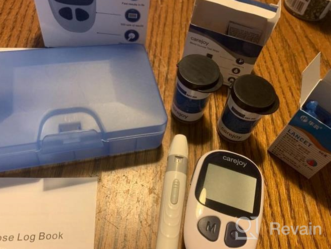 img 1 attached to Denshine Digital Glucometer Kit: Accurately Monitor Blood Glucose Levels With 50 Free Test Strips And Lancets review by Cornelius Reeves