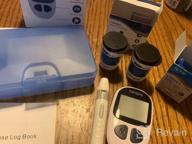 img 1 attached to Denshine Digital Glucometer Kit: Accurately Monitor Blood Glucose Levels With 50 Free Test Strips And Lancets review by Cornelius Reeves