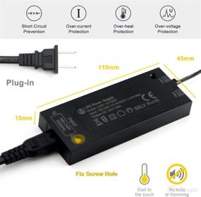 img 3 attached to VST Dimmable Reading Light with USB Charging Ports, Wall Mounted, Flexible LED Light Fixture, Ideal for Camp, Van, Boat, and Motorhome - DC 12V 1.6W, 3 Color Temperature Options: 2700k, 4000k, 6500k (Black)