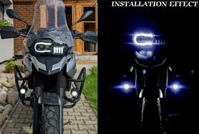 img 1 attached to LED Headlight Assembly For F800GS, E-Mark Approved Head Light Front Lamp With High-Low Beams DRL For BMW F800GS / F800GS ADV / F800R / F700GS / F650GS Accessories