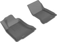 🔲 custom fit all-weather floor mat for infiniti qx30 - kagu rubber (gray) by 3d maxpider логотип