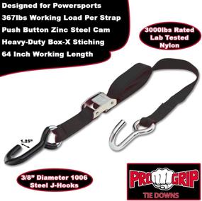 img 2 attached to Progrip Powersports Motorcycle Straps Tested Motorcycle & Powersports ~ Accessories