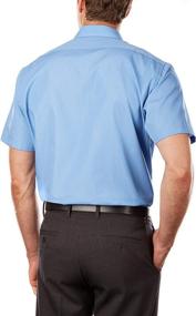 img 2 attached to Van Heusen Short Sleeve Poplin Men's Clothing good for Shirts