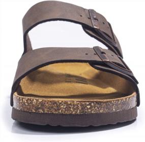 img 3 attached to Comfortable And Stylish FITORY Men'S Sandals With Arch Support And Adjustable Buckle Straps