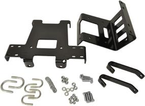 img 2 attached to 84706 Honda FourTrax Rincon ATV Winch Mount Kit - BLACK