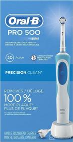 img 2 attached to 🦷 Enhanced Cleaning with Oral B Rechargeable Electric Toothbrush Powered for Healthy Teeth and Gums
