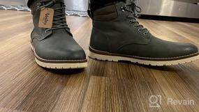 img 6 attached to Водонепроницаемые мужские походные ботинки Chukka - повседневная обувь для активного отдыха от Vostey