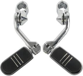 img 3 attached to 🏍️ Highway Engine Guard Bar & Footpegs Kit TCMT 32mm 1 1/4" - Fits Harley Touring Road Electra Street Glide Road King Dyna Sportster