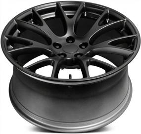 img 2 attached to V1180 Hellcat 20X9.5 Satin Black Wheel 5X5/+28Mm Offset Topline Replicas