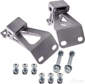 img 4 attached to maXpeedingrods Chevy C10 GMC Truck Small Block V8 1963-1972 Sheet Metal Mounts Brackets 6372MP-SM