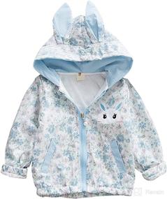 img 4 attached to Toddler Unicorn Outerwear Windbreaker Rainbow Apparel & Accessories Baby Boys made as Clothing