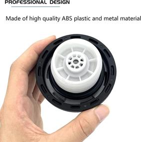 img 2 attached to 🔒 High-quality Locking Gas Cap Replacement for Toyota 4Runner FJ Cruiser Camry Yaris Nissan 370Z Altima Maxima Chevy Avalanche Tahoe Suburban Cadillac GMC Lexus Mazda - Fuel Tank Gas Cap with Keys