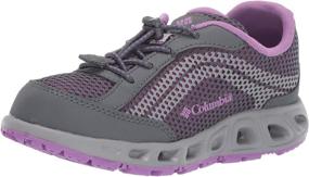 img 4 attached to Columbia Unisex Drainmaker Tropic Little Boys' Shoes for Outdoor