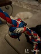 img 1 attached to Unleash Fun And Training With Zutesu Dog Chew Toy 2 Pack: Indestructible Rope Toy For Aggressive Chewers And Teething Puppies review by Travion Woods