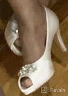картинка 1 прикреплена к отзыву Sparkling ERIJUNOR Peep Toe Heels: Perfect For Evening, Prom, And Weddings от Jason Yancy