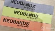 img 1 attached to NEOBANDS Fabric Resistance Bands Set - Ideal Exercise Bands For Leg And Glute Workouts - Fabric Loop Bands For Targeted Training (Pack Of 3) review by Sergio Guardado
