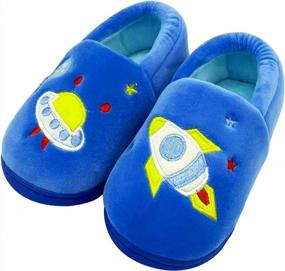 img 4 attached to Cute Cat Anti-Slip Indoor Slippers For Kids - Perfect For Girls And Boys Of Anddyam Family