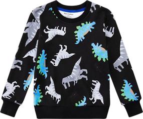 img 4 attached to 👕 Tkala Boys' Fashion Sweatshirts Pullover T-Shirts - Clothing Collection from Fashion Hoodies & Sweatshirts