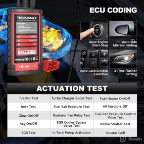 img 2 attached to 📱 Thinkdiag2: All System Bidirectional Control OBD2 Diagnostic Scanner with CAN-FD Protocol for iOS & Android, Bluetooth5.0 Intelligent Scan Tool