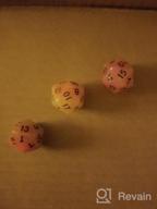img 1 attached to 5 Sets Of Black Polyhedral Dice W/ Velvet Bag - Perfect For D&D, RPG & MTG! review by Julio Rattanajatuphorn