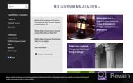 img 1 attached to Willkie Farr & Gallagher LLP review by Robert Long