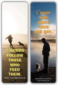 img 1 attached to Celebrate Your Love For Dogs With 60-Pack Pet Quotes Bookmarks - Series 1