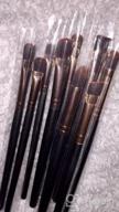 img 1 attached to 20 Piece Coffee Eye Makeup Brushes Set - Eyeliner, Eyeshadow Blending Brushes By UNIMEIX review by Stephen Burgstaller