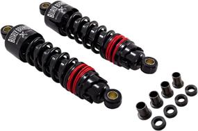 img 2 attached to 🔧 BURLY Brand Black SLMMR Shocks for FLH - B28-1204B