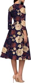 img 3 attached to Simple Flavor Womens Evening Vintage Women's Clothing - Dresses