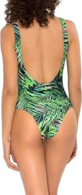 img 3 attached to Flaunt French Elegance with 👙 Smart & Sexy Women's One Piece Swimsuit