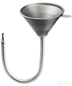img 4 attached to ROADGIVE Bendable Steel Funnel with Filter & Long Flexible Pipe - Ideal for Automotive Oils, Lubricants, Gas, Diesel Fuel, and More!