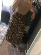 img 1 attached to Women'S Boho Floral Print High Waist A Line Maxi Skirt With Pockets review by Christopher Tillman