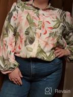 img 1 attached to Trendy And Chic: ZXZY Women'S Soft Floral Hawaiian Shirt For A Stylish Look review by Rebecca Johnson