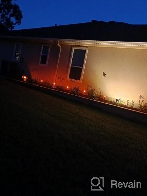 img 1 attached to Create A Stunning Outdoor Ambience With LUYE Low Voltage Flickering Flames Torches - Set Of 8 Pathway Lights For Yard And Patio Decoration review by Carl Henderson