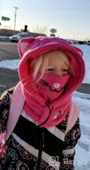 img 1 attached to 🧣 Winter Windproof Balaclava: Essential Fleece Girls' Accessory for Cold Weather Riding review by Amy Howard