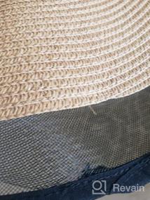 img 5 attached to Оставайтесь в безопасности и стильно: складные гибкие солнцезащитные шляпы для женщин с UPF 50+ и широкими полями для летнего пляжа и путешествий