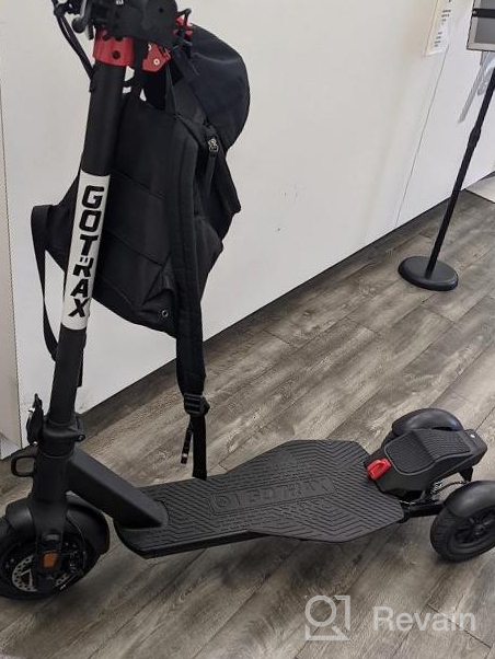 img 1 attached to Revolutionize Your Commute With The Gotrax Gpro Electric Scooter - Dual Rear Suspension, 24 Mile Range, 350W Motor, And Anti-Theft Features! review by Sharmake Shuram