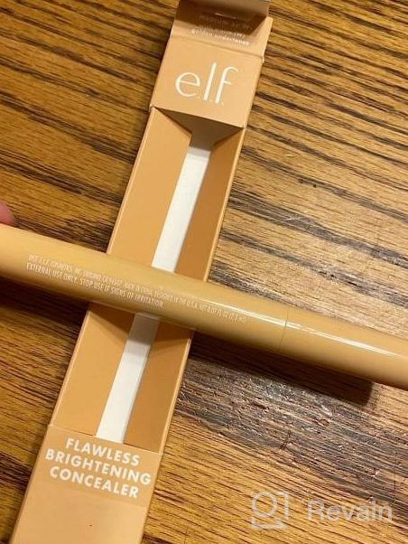 img 1 attached to E.L.F. Flawless Brightening Concealer, Illuminating & Highlighting Face Makeup, Conceals Dark Under Eye Circles, Light 23 C, 0.07 Fl Oz review by Michael Straughter