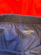 img 1 attached to 🩳 UNACOO Unisex 2 Pack Cotton Shorts: Premium Boys' Clothing for Comfort and Style review by Dan Venegas