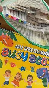 img 8 attached to Книга LOOIKOOS для дошкольного обучения: игрушки Монтессори, материалы для аутизма, развивающие раскраски и раскраски для малышей