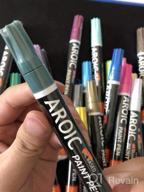 картинка 1 прикреплена к отзыву Versatile 16Pack Oil-Based Paint Markers For DIY Crafts On Any Surface - Waterproof And Long-Lasting от Ryan Pollock