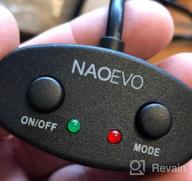img 1 attached to Upgrade Your Off-Roading Experience With NAOEVO 4: 120W LED Light Pod With 6 Modes, Memory Function, And Waterproof Build For Truck Or Boat review by Michael Finnegan
