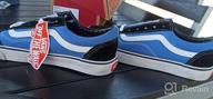 img 1 attached to Navy Vans Old Skool Trainers review by Ron Thomas