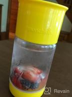 img 1 attached to Munchkin Miracle 360 Fruit Infuser Sippy Cup, 14 Ounce, Green review by Jill Weingartner
