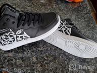 img 1 attached to 🎨 Graffiti-inspired Stylish Outdoor Walking Sneakers: Elevate your Street Style! review by Emmanuel Pictorial