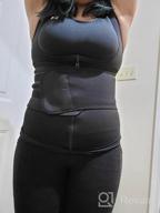 img 1 attached to Sauna Waist Trainer For Women - Tummy Cincher Body Shaper For Sweat And Weight Loss Workouts By CtriLady review by Delos Rodeo